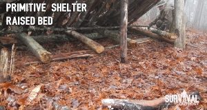 Primitive-Bushcraft-Shelter-Raised-Bed-Addition-1
